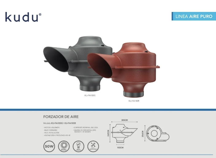 Forzador FA100 Gris 4