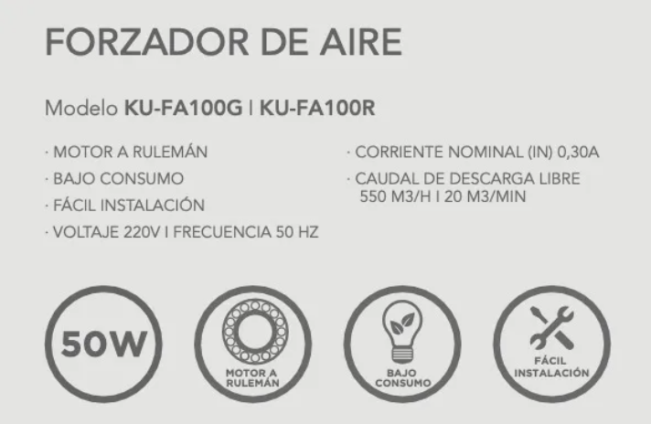 Forzador FA100 Gris 5