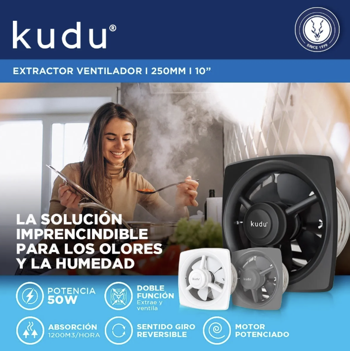 Extractor 10" Negro 2